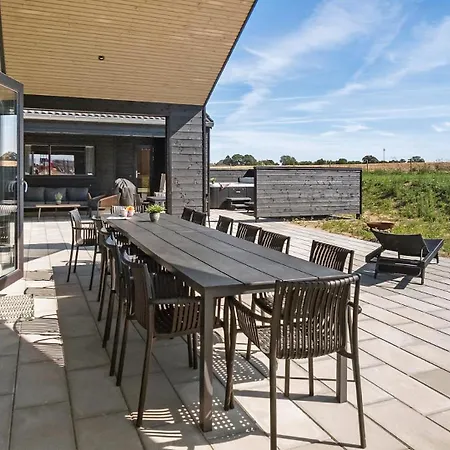 度假居 Villavilla 921 - Skastrup Strand, Fyn Og Oer 博恩瑟